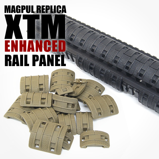 MagPul XTM Enhanced Rail Panel 16pcs DE